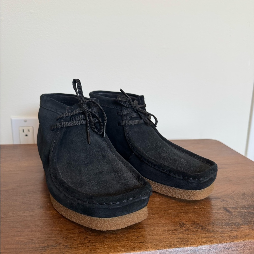 Black Clark’s Wallabee / Shacre Boots
